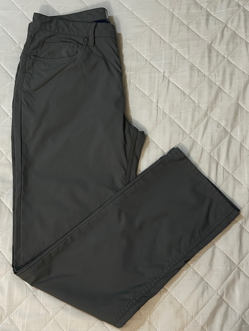 Southern Tide Men’s Intercoastal Performance Pant in Charcoal Grey